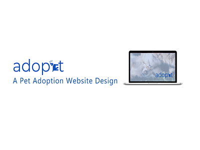 Adopet- A Pet Adoption Website Design design ui ux website