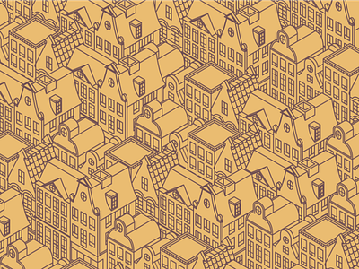 Pattern with isometric Amsterdam