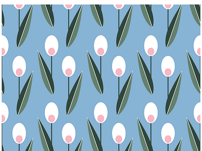 Lilies of the valley pattern