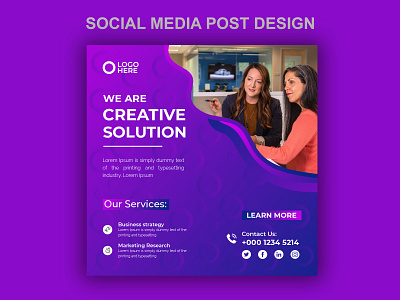 SOCIAL MEDIA POST DESIGN