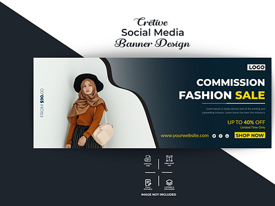 Professional Facebook or web banner template