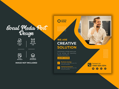 Social Media Post Design banner design branding cover design design cover graphic design illustration logo social media web banner