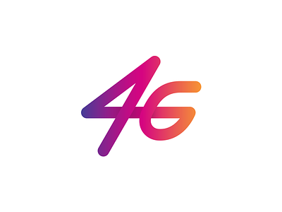 4g logo brandidentity branding design icon logo logoai logodesign logos logotype trendy typography vector