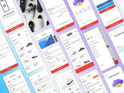 E-commerce Shoe App Design design ecommerce figma ui