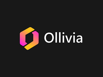 Ollivia Abstract Modern logo design brand designxpart graphic design icon identity letter logo logo logo designer logo mark logos modern logo monogram