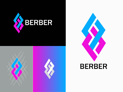 BERBER Modern Brand Logo Design