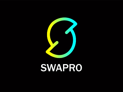 SWAPRO Minimal Modern Letter Logo Design