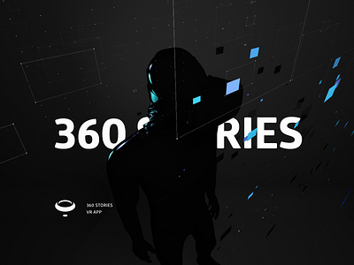 360 Stories - Key Visual 3d branding headset illustration type virtualreality