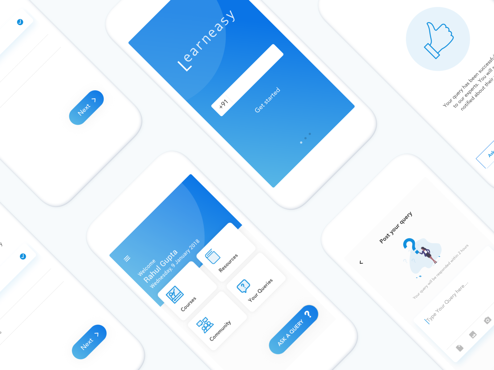 Learneasy : Online Learning App Concept by Rajveer on Dribbble