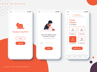 Scraplabs - Student App Concept branding clean app daily ui challenge freebie icon illustration iphonx kids app learning app minimal design onboarding concept online education product design typography ui theme