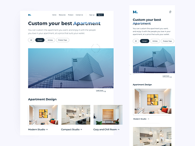 Apartment Website Exploration