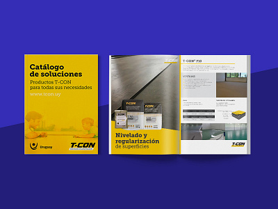 T-CON Catalogue branding brochure catalogue design print