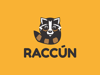Raccún branding clothes design identity logo