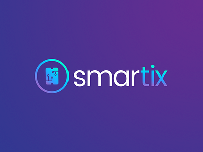 Smartix blockchain branding design identity logo
