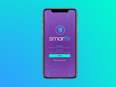 Smartix login screen