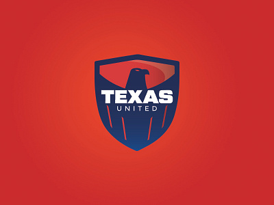 Texas United branding design identity logo sports