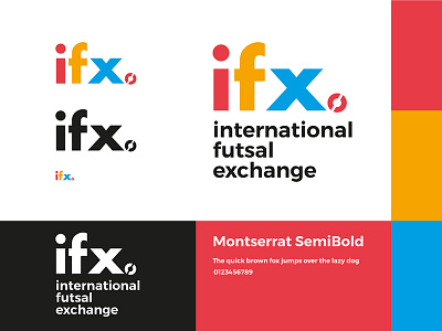 International Futsal Exchange branding design identity logo sports