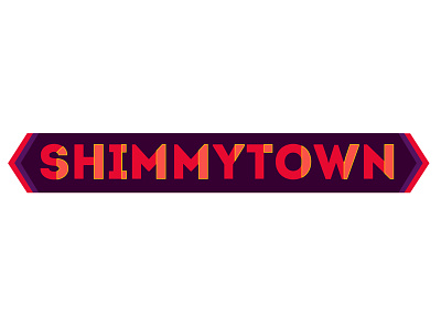Shimmytown branding identity logo design