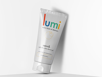 Lumi - Body Wash for Early Skin Cancer Detection (Fictional) design futures graphic design identity design speculative design
