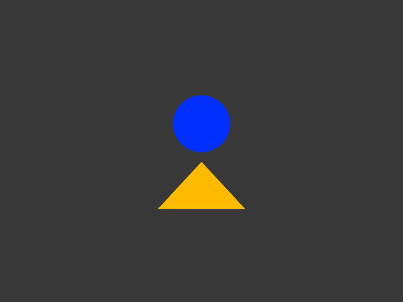 Basic Shapes animation circle shapes triangle