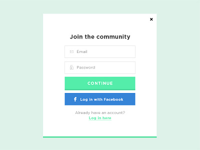 Sign up form 001 dailyui form interactive sign up web design