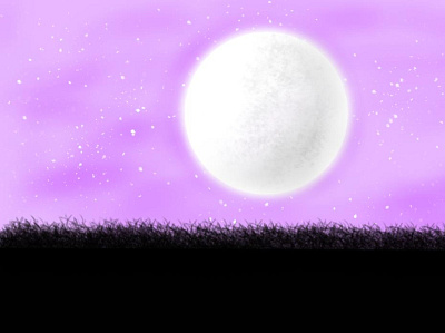 The Moon! ~By Nadia~ illustration