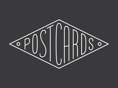 WIP: Postcards Identity, Option 4