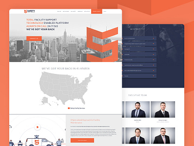 Safety Facility Services Website Design