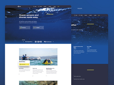 Sofar Ocean Website Design branding design ocean website website design