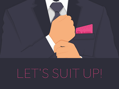Hello Dribbble debuts design dribbble firstshot pink suit