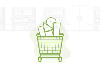 Submit Order icon illustration illustrator line order outline shop shopping store vector