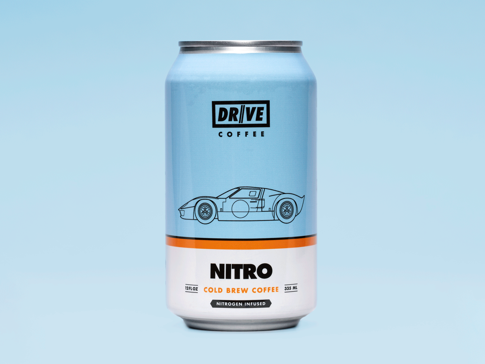 Drive Coffee Nitro Cold Brew Packaging nitro stop motion animation