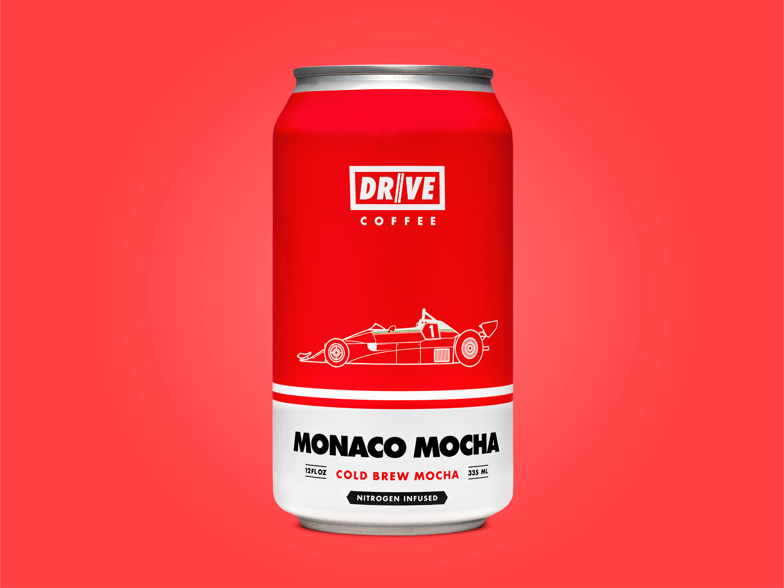 Drive Coffee Monaco Mocha | 360 Rotation