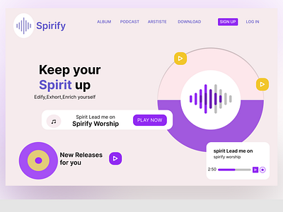 Daily UI 003  landing Page