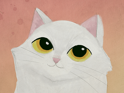 Cat - digital illustration cat