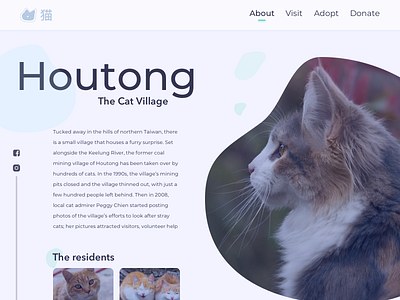 Cat Village - web cats fun homepage village web