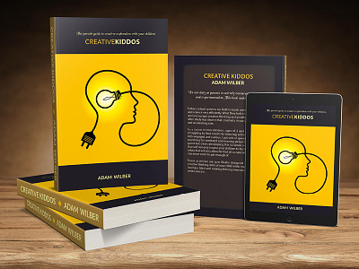 creative kiddos book book cover cover graphic design indesign kids book