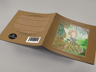 Fairy Kiss_Book cover book book cover book layout cover design e book graphic design indesign kids book