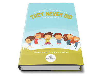 They Never Did- Our AUTISM story book book cover book layout cover graphic design graphic design