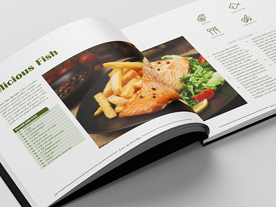 CookBook book book cover book layout cover design graphic design indesign recipe recipe book