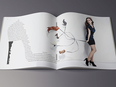 Magazine/ Brochure brochure design catalog indesign magazine magazine cover magazine design