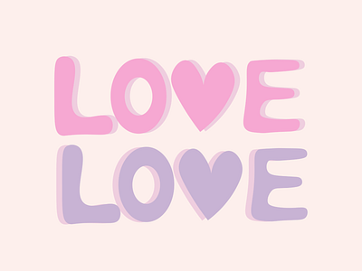 Valentine's day collection branding design graphic design hearts illustration logo love typography vector