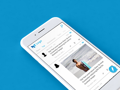 Mobile News Landing Page