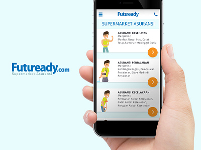 Futuready Mobile Website design desktop landing mobile page ui ux website