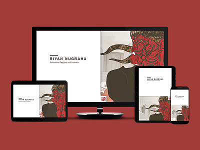 Personal Design Website design desktop illustration mobile personal portfolio tablet ui ux web