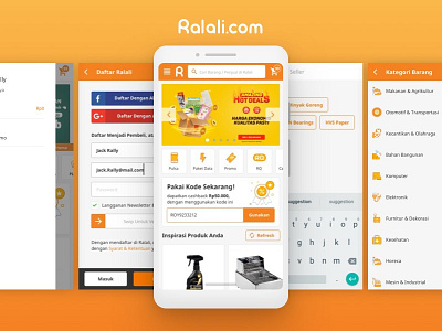 Responsive Website Ralali