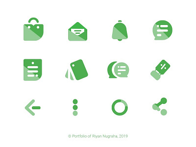 Marketplace Icon Sets arrow cart chat design desktop green icon icon design icon set iconography loading marketplace message notification page paper share ui voucher website
