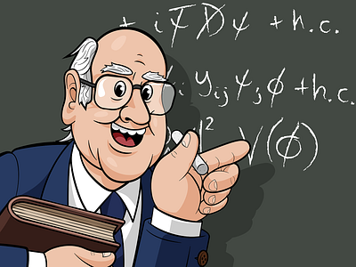 Peter Higgs Portrait