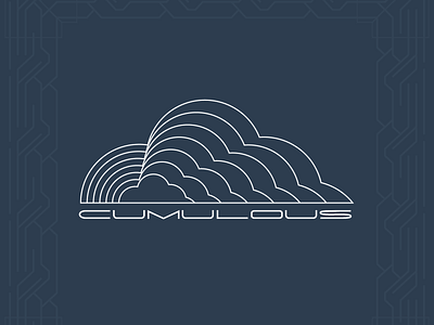 Daily Logo Challenge #14 - Cloud Computing adobe illustrator branding design graphic design illustration logo logo challenge logo design ui vector