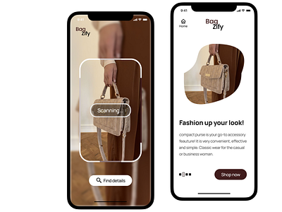 Prototype - Bagzify {mobile app}